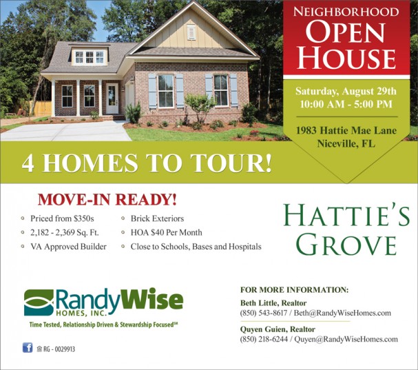 Hattie's Grove Model Home Grand Opening