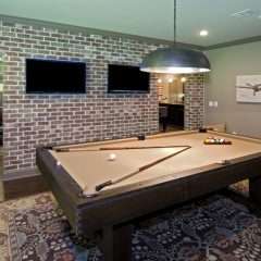 downstairs game room