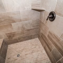 Hammock Bay model home master bathroom shower