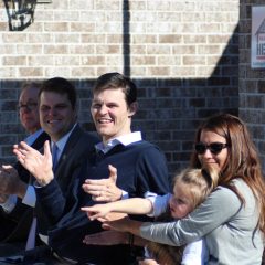 The Nelson Family at the Nelson Welcome Home event