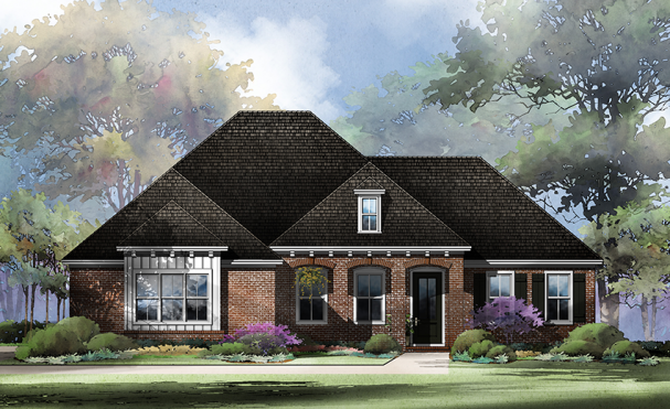 Artist rendering of a future Community Spirit home in the Mill Creek Farms area
