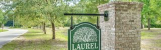 Laurel Oaks entry sign
