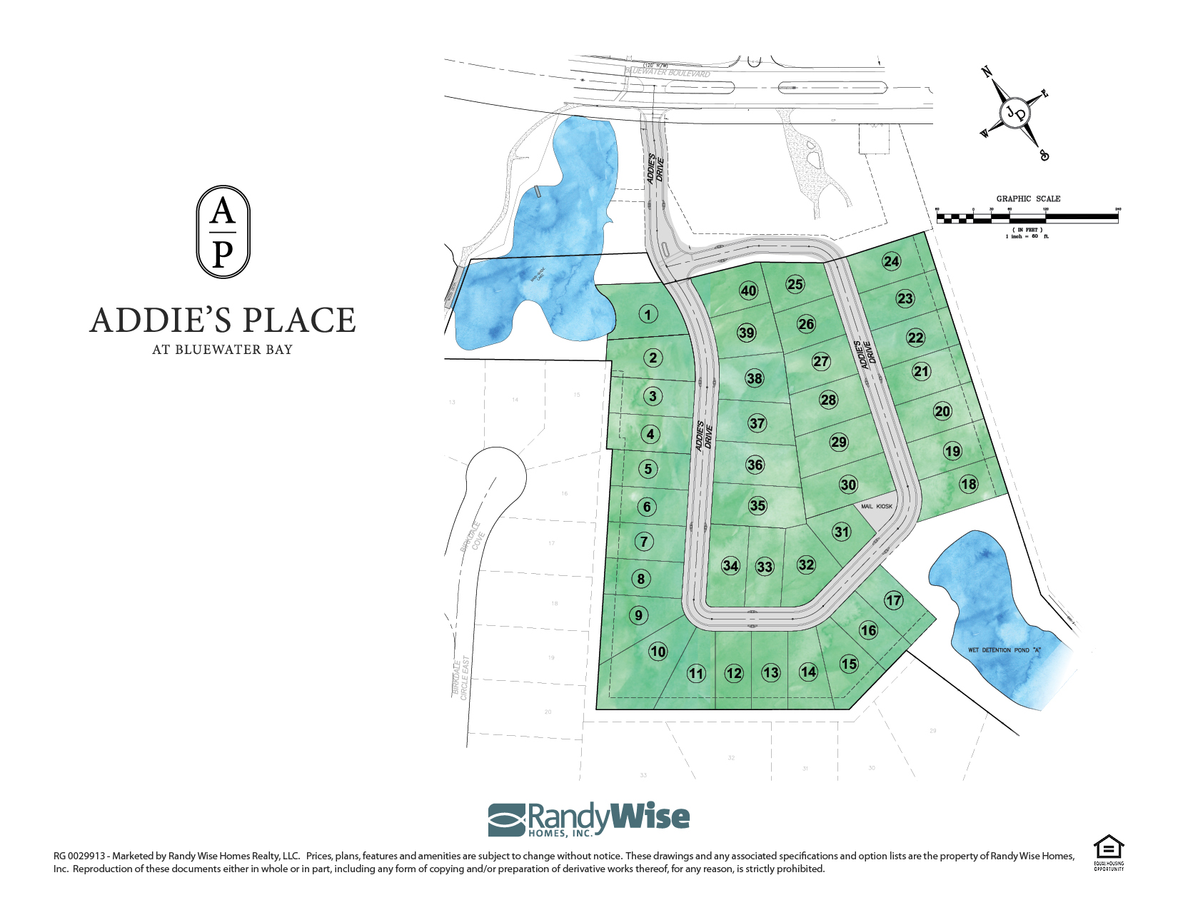 Addie's Place Site Map