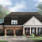 Anna D Elevation - Two Story with 3 Car Garage